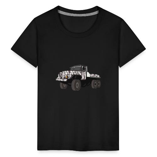 Der URAL 4320 6x6 als ZEBRA Style Trial Truck #ETT - Teenager Premium T-Shirt