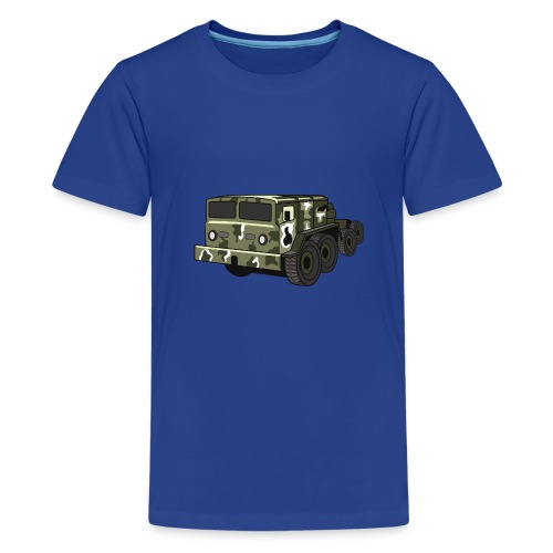 MAZ-537 OFFROAD 8X8 TRUCK BC8 MILITARY - Teenager Premium T-Shirt