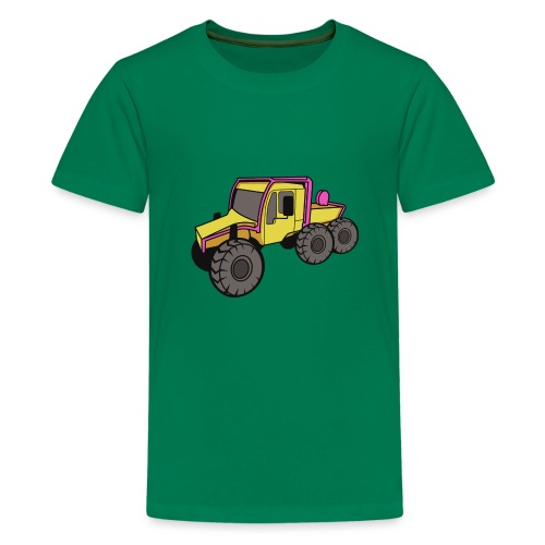 RC TRAIL TRUCK MAN TGA PROTOTYP 6X6X6 ETT - Teenager Premium T-Shirt