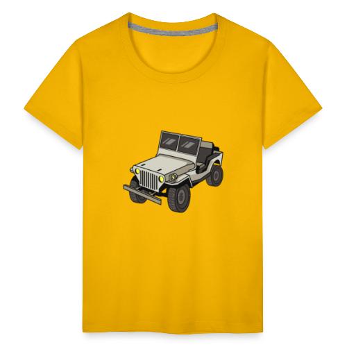 Willys CJ 4X4 Geländewagen Fans - Teenager Premium T-Shirt