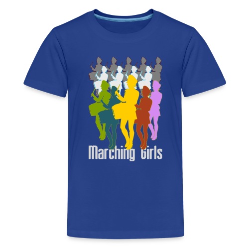 Marching Girls - Teenager Premium T-Shirt