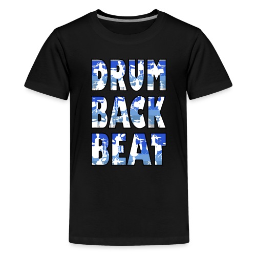 drum back beat - Teenager Premium T-Shirt