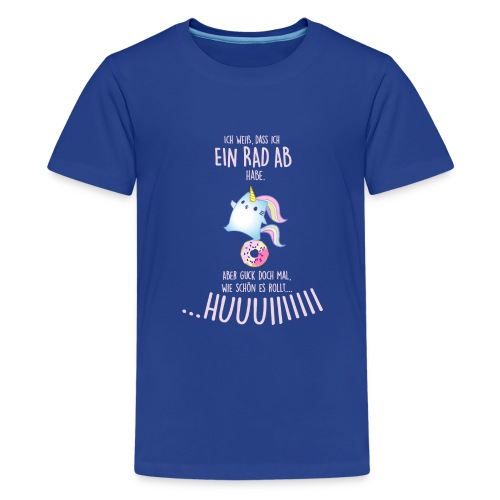 rad ab caticorn - Teenager Premium T-Shirt