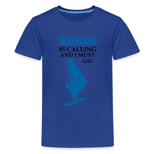 Windsurfing Silvaplana Kitesurfen - Teenager Premium T-Shirt