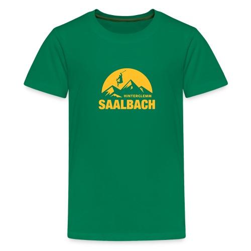 Summit Saalbach - Teenager Premium T-shirt