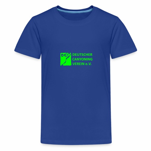 DCV Logo einfarbig - Teenager Premium T-Shirt