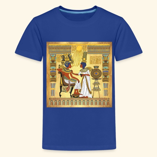 Trono de Tutankamón - Camiseta premium adolescente