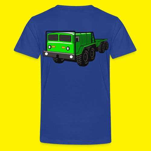 EXTREME 8X8 OFFROAD TRAIL TRUCK THE GREEN MONSTER - Teenager Premium T-Shirt