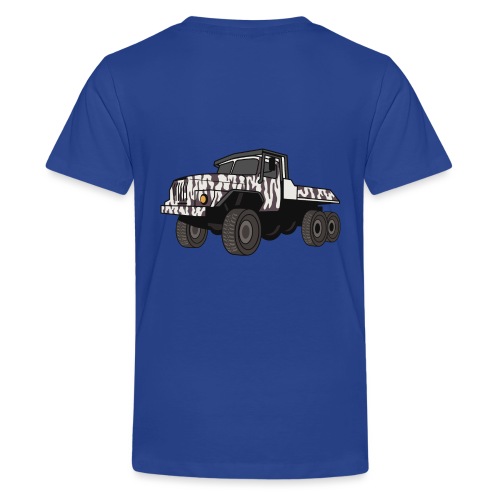 URAL 4320 6X6 als ZEBRA Style Trial Truck #ETT - Teenager Premium T-Shirt