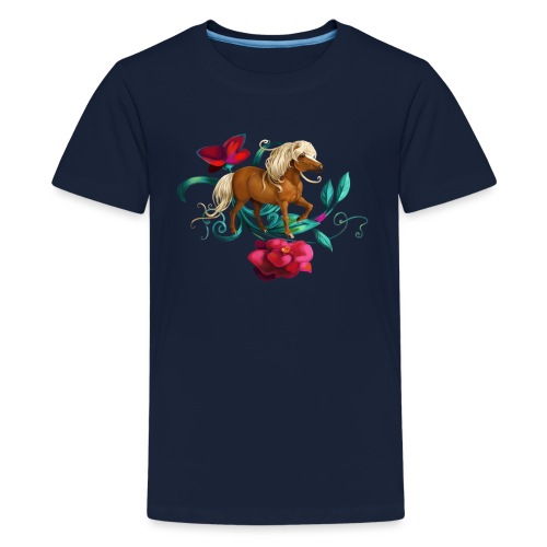 Kamelien Pony - Teenager Premium T-Shirt