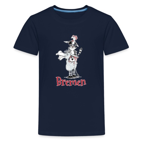 Bremer Stadtmusikanten - Teenager Premium T-Shirt