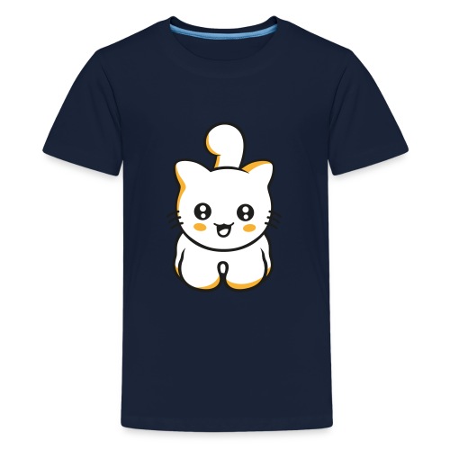 Chat mignon hilare - Koszulka młodzieżowa Premium