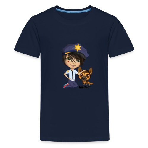 Jack and Dog - autorstwa Momio Designer Cat9999 - Koszulka młodzieżowa Premium