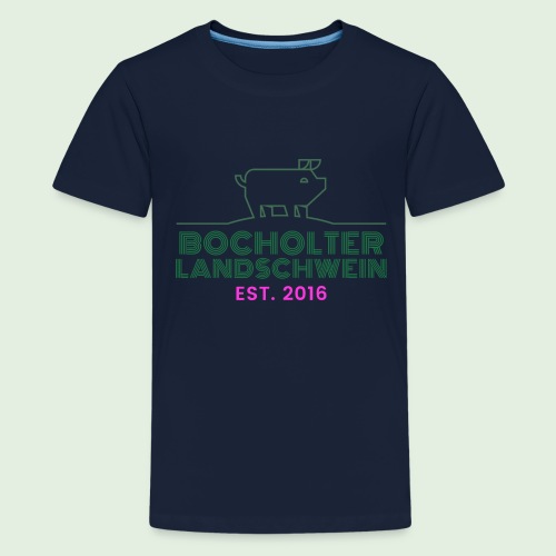 Bocholter Landschwein seid 2016 - Teenager Premium T-Shirt