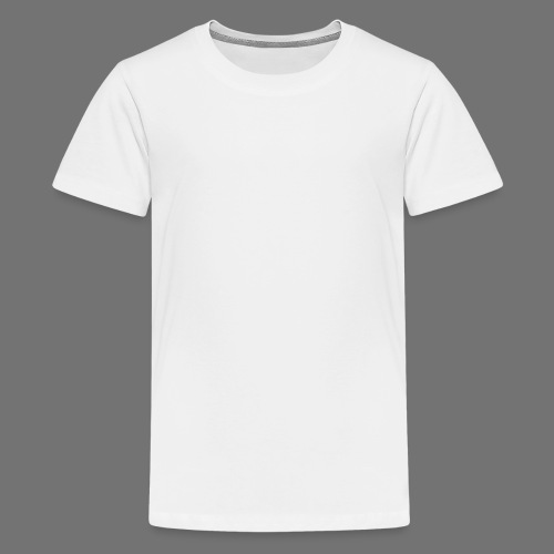160 BPM (white long) - Teenager Premium T-Shirt