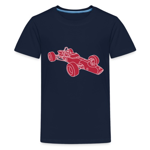 Rennwagen, Rennauto, Motorsport 2 - Teenager Premium T-Shirt