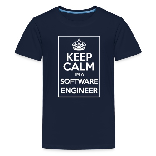 I'm a software Engineer - Teenage Premium T-Shirt