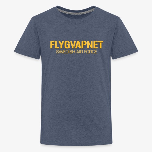 FLYGVAPNET - SWEDISH AIR FORCE - Premium-T-shirt tonåring
