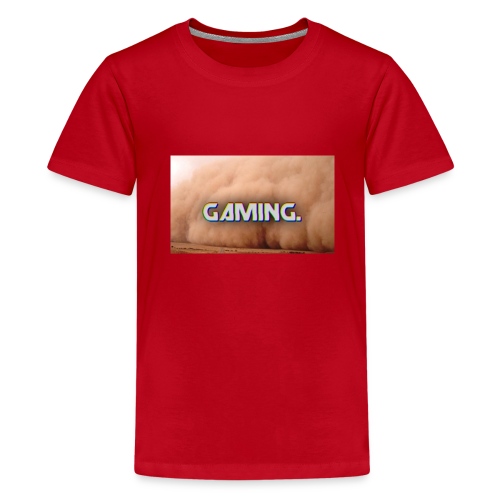 GamingDust LOGO - Teenage Premium T-Shirt