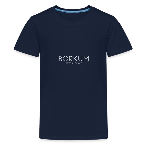Borkum, Ostfriesische Inseln, Nordsee, Deutschland - Teenager Premium T-Shirt