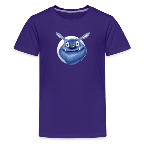 blaues Monster - Teenager Premium T-Shirt