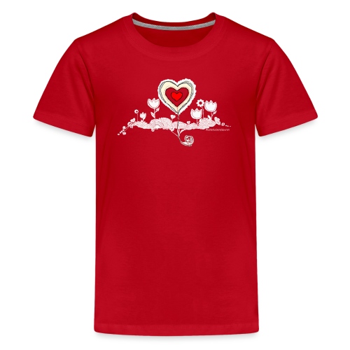 HerzLinien - Teenager Premium T-Shirt