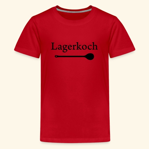 Lagerkoch Löffel - Teenager Premium T-Shirt