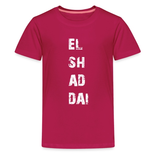 EL SH AD DAI 2 - Teenager Premium T-Shirt