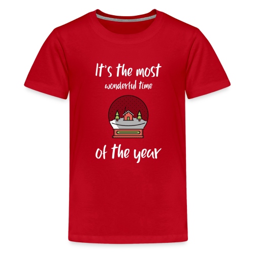 It's the most wonderful time of the year - Premium T-skjorte for tenåringer