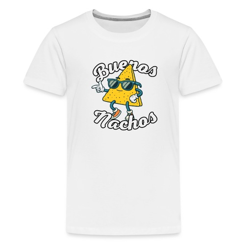 Nachos - Spanisch mit Wortwitz: Buenos Nachos - Teenager Premium T-Shirt
