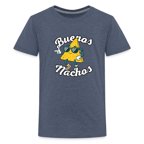 Nachos - Spanisch mit Wortwitz: Buenos Nachos - Teenager Premium T-Shirt
