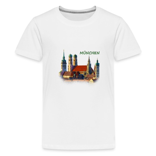 München Frauenkirche - Teenager Premium T-Shirt