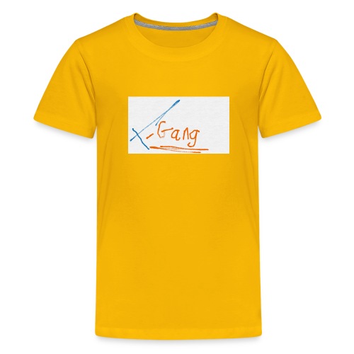t gang logo - Teenage Premium T-Shirt
