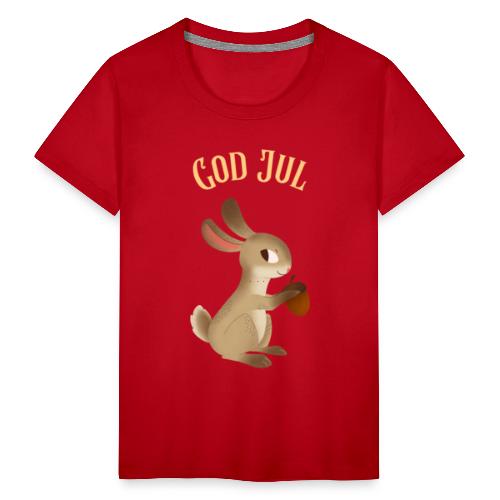 God jul - Premium T-skjorte for tenåringer