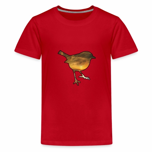 L'oiseau Piaf - J'peux pas j'au un Oiseau Piaf - T-shirt Premium Ado