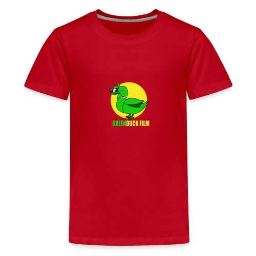 Greenduck Film In the Sun Logo - Teenager premium T-shirt
