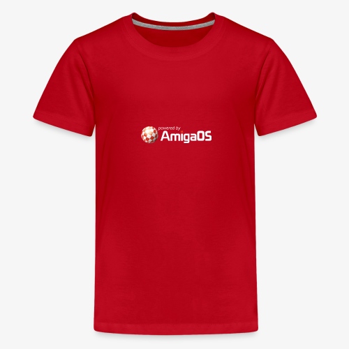 poweredByAmigaOS wit - Teenager Premium T-shirt