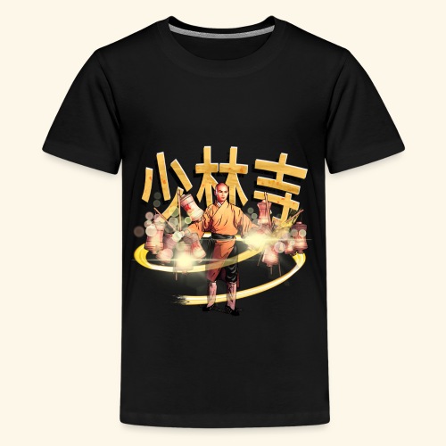 Gordon Liu as San Te - Warrior Monk - Teenager Premium T-shirt