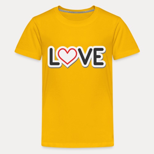 Love - Teenager Premium T-Shirt