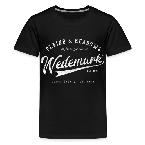 Wedemark Retrologo - Teenager Premium T-Shirt