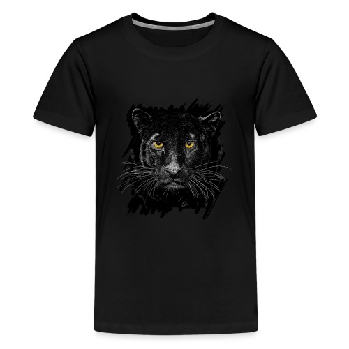 Schwarzer Panther - Teenager Premium T-Shirt