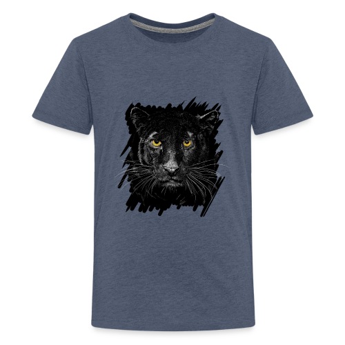 Schwarzer Panther - Teenager Premium T-Shirt
