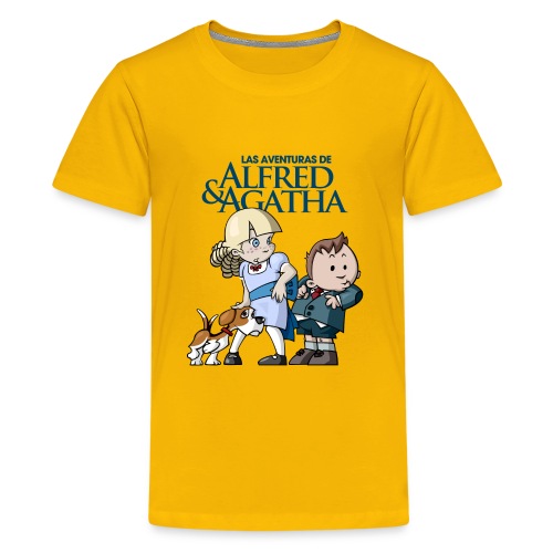 alfredagatha1 - Camiseta premium adolescente