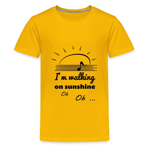 sunshine - Teenager Premium T-Shirt
