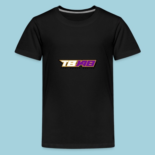 Tobi Logo schwarz - Teenager Premium T-Shirt