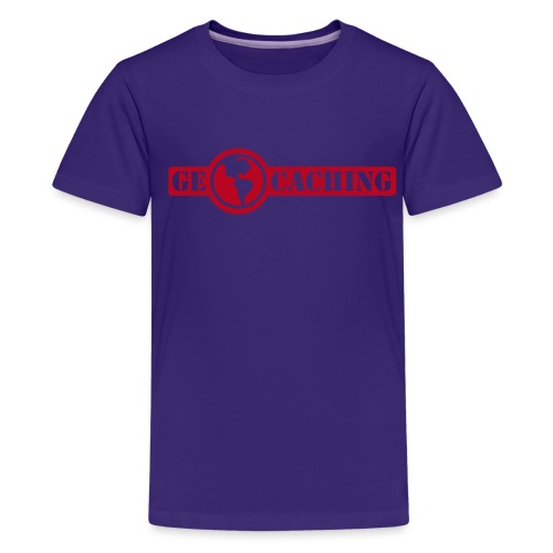 Geocaching - 1color - 2011 - Teenager Premium T-Shirt