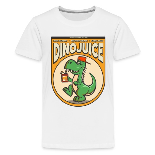 Dinojuice Sticker design - Teinien premium t-paita