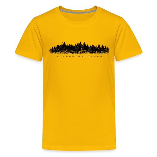 Schwarzwaldbuam mit Schwarzwald - Teenager Premium T-Shirt