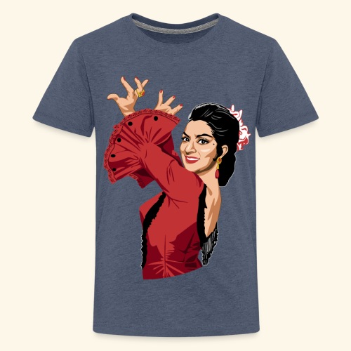 LOLA Flamenca - Camiseta premium adolescente