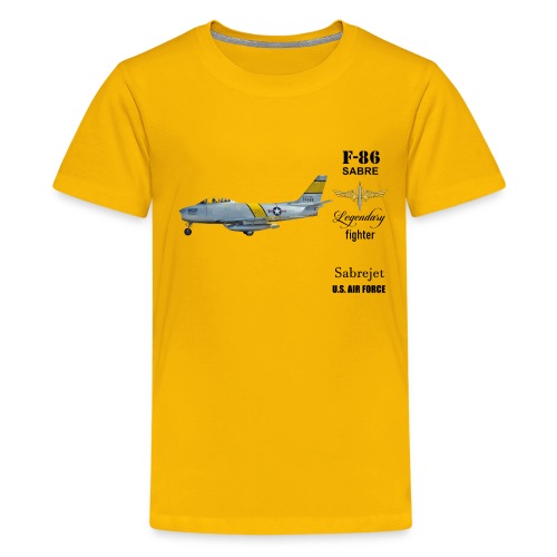 F-86 Sabre - Koszulka młodzieżowa Premium